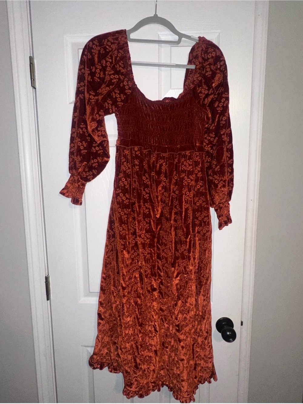 ASOS burnt orange dress size 4